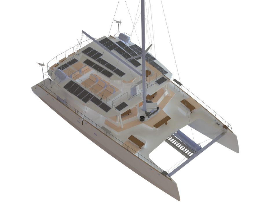Un catamaran nouvelle génération 